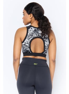 Reebok Women Sportswear Fit Outdoor Bralette, Black  - Image 4