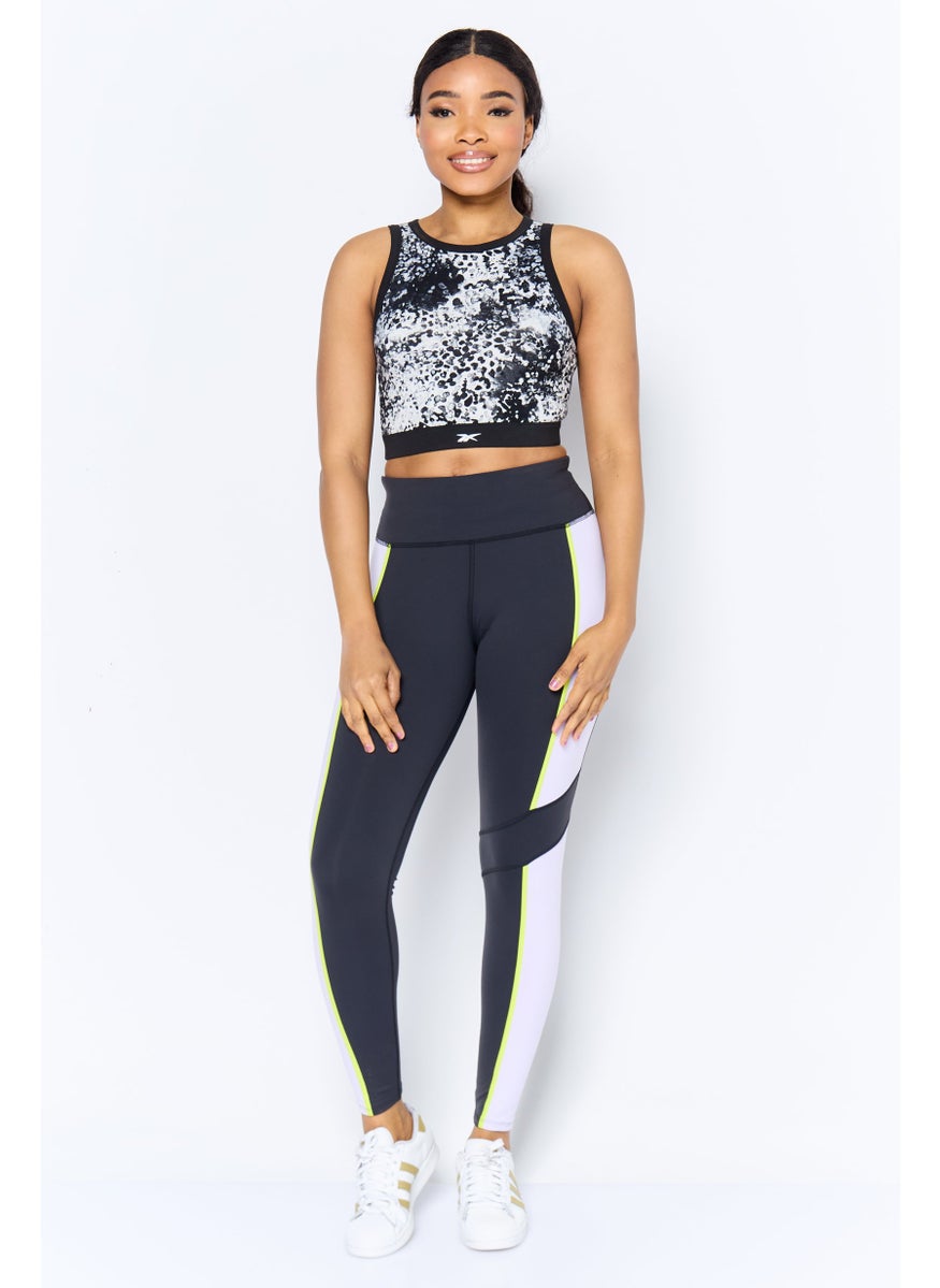 Reebok Women Sportswear Fit Outdoor Bralette, Black  - Image 2