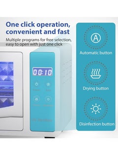 Jourvent Multifunctional baby bottle sterilizer, dryer, heater, and UV sanitizer with temperature control for keeping warm, featuring automatic shut-off functionality.  - Image 5