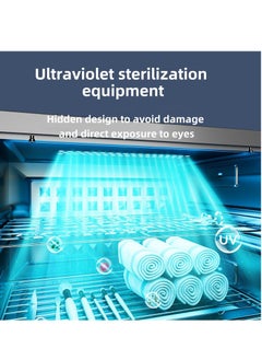 Jourvent Multifunctional baby bottle sterilizer, dryer, heater, and UV sanitizer with temperature control for keeping warm, featuring automatic shut-off functionality.  - Image 3