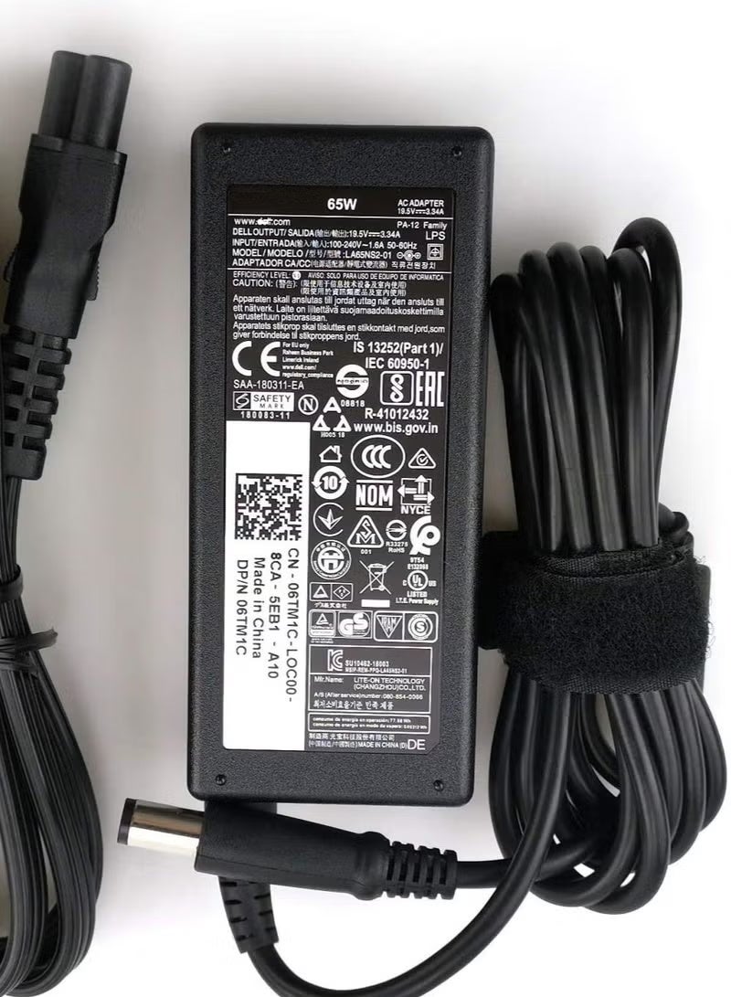 Reacon 65W Dell Latitude E6420 E6430 E6430s E6430U E6440 E6500 E6510 E6520 E6530 E6540 E7240 E7250 E7440 E7450 HA65NM130 Laptop AC Replacement Adapter - Image 3
