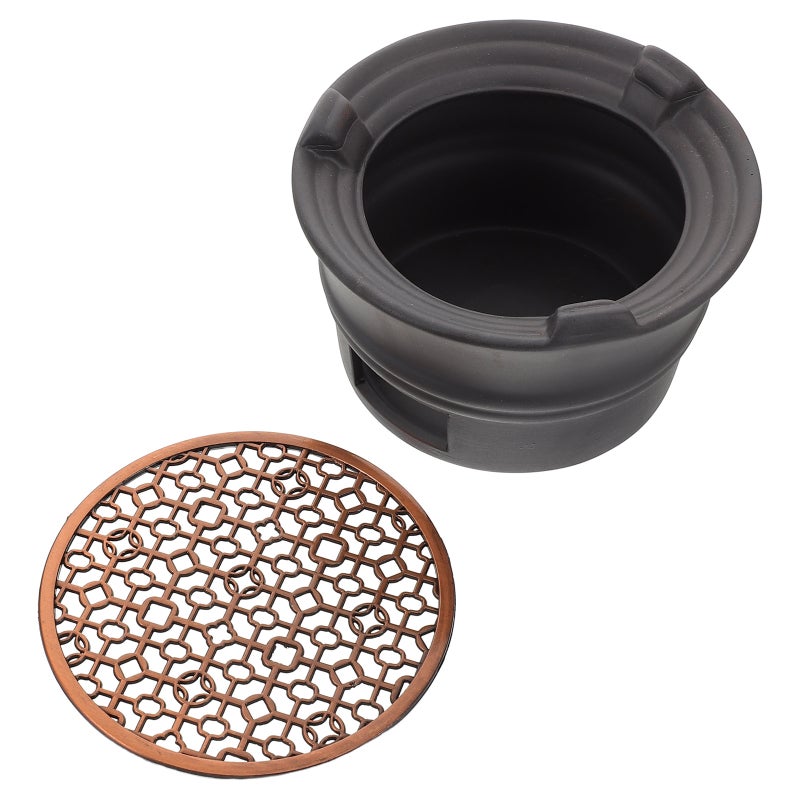 Japanese Pottery Teapot Warmer Base Home Use Tea Warmers Teapots Candle Teapot Warmer For Coffee And Tea Decorative Stove With Tealight Holder - Image 5