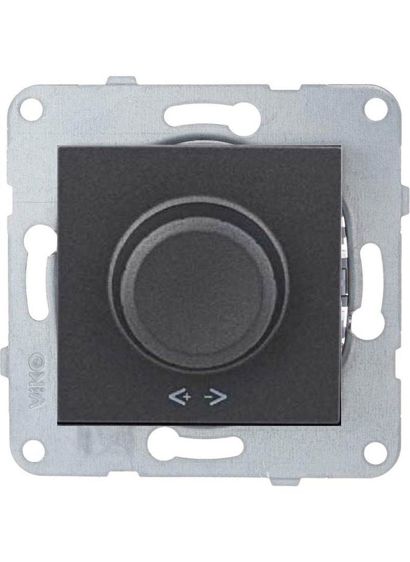 Viko Artline Novella-Trenda Smoked Dimmer Switch 600VA - Frameless 
