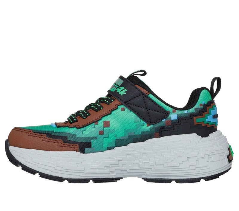 SKECHERS Boy's Mega-Craft 4K Sneaker, Brown/Multi, 11 Little Kid - Image 1