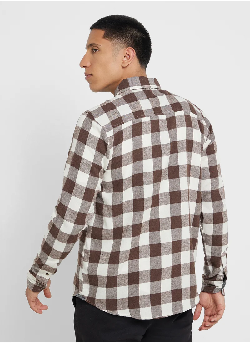 برايف سول Casual Check Shirt