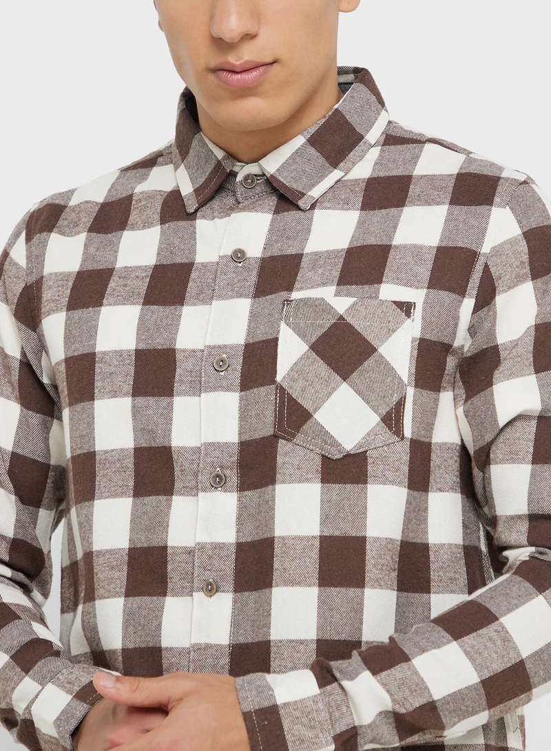برايف سول Casual Check Shirt