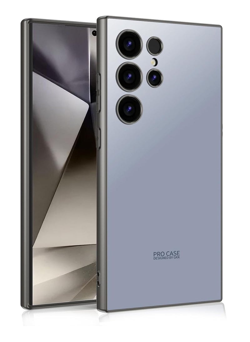 Galaxy S24 Ultra Phone Case, Ultra-Thin Silicone Cover, Shockproof and Dropproof Design Original Machine Color Scheme Ultra-Thin,Shockproof and Dropproof - (Titanium Blue) - Image 1