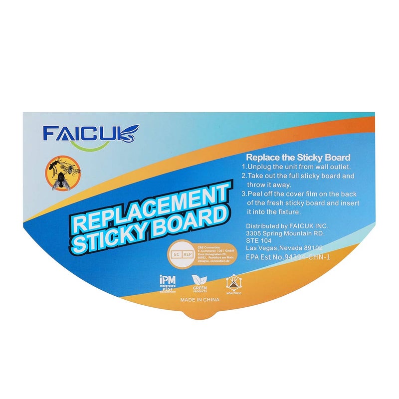 Faicuk Replacement Glue Board for FA-FLT07 Wall Sconce Fly Light - Pack of 10 - Image 4