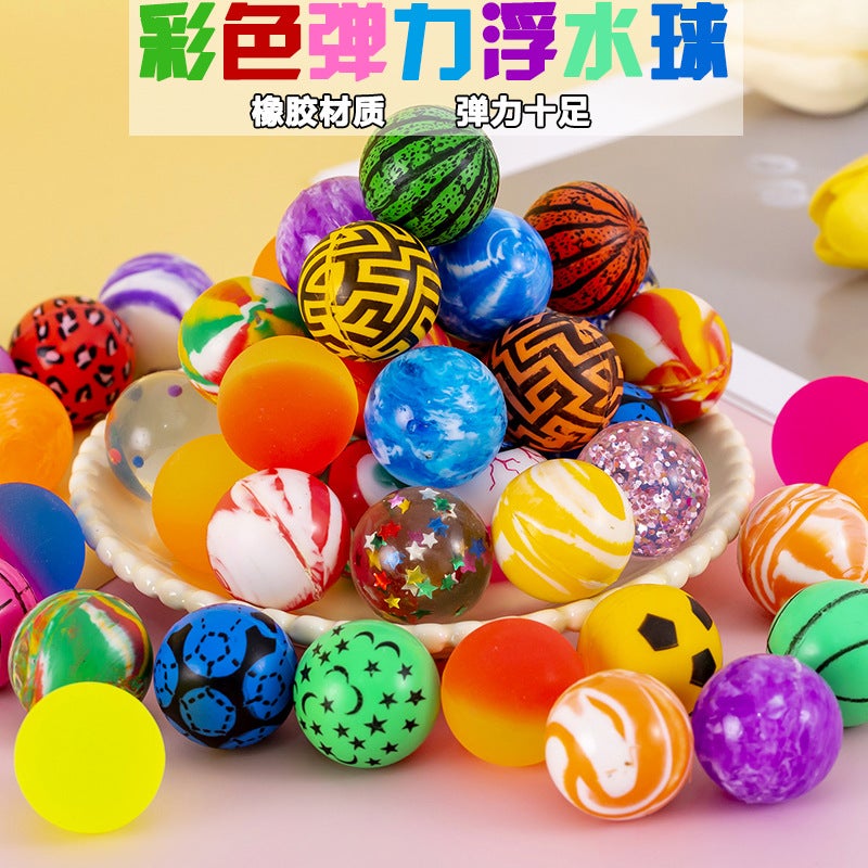 Pinball manufacturer wholesale pinball mixed elastic ball for Pinball Machine No. 32 twisted egg ball elastic ball Free Shipping 32Mm elastic ball 