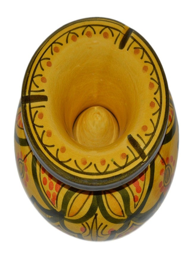 Treasures Of Morocco Ceramic Ashtrays Hand Made Moroccan smokeless Ceramic Vivid Colors Medium - Image 4