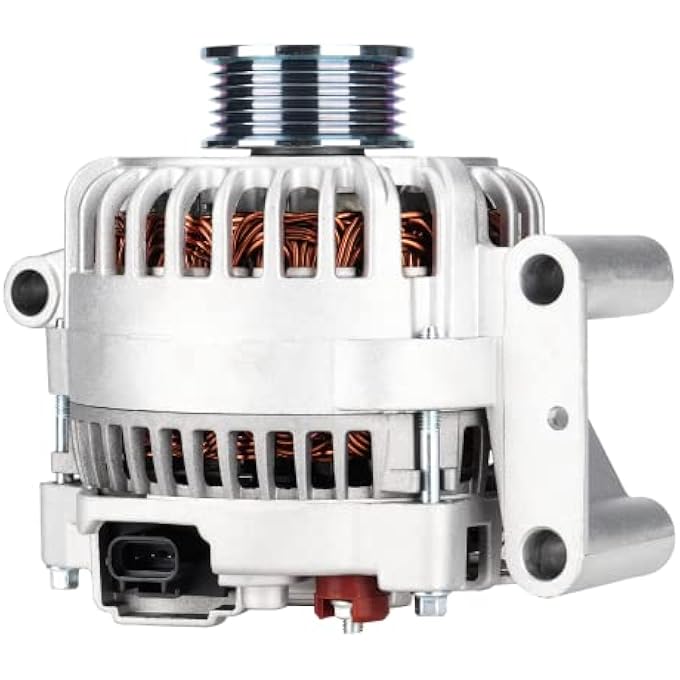 AEagle New Alternator for Ford Escape Mazda Tribute V6 3.0L 2001 2002 2003 2004, AFD0073, 1L8U-10300-CD, 1L8U-10300-CE, 1L8U-10300-DD, AJ03-18-300A, AJ03-18-300B, 400-14103 - Image 1
