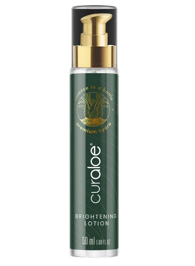 Curaloe Premium Aloe Vera Brightening Lotion 50ml - Image 1