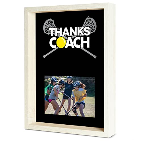 ChalkTalkSPORTS Premier Girls Lacrosse Photo Frame  Thanks Coach