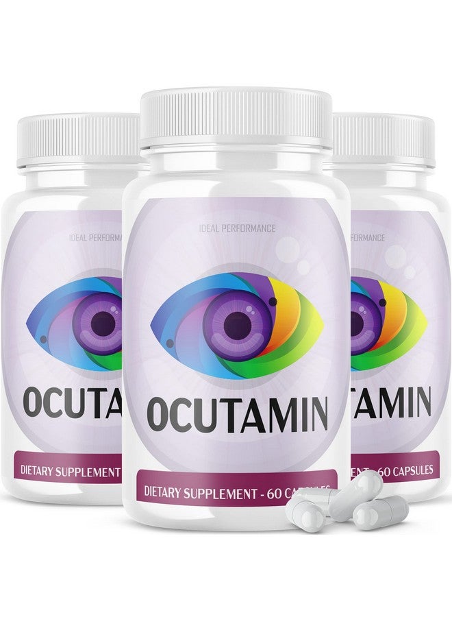 IDEAL PERFORMANCE (3 Pack) Ocutamin Vision Pills Supplement (180 Capsules) - Image 2