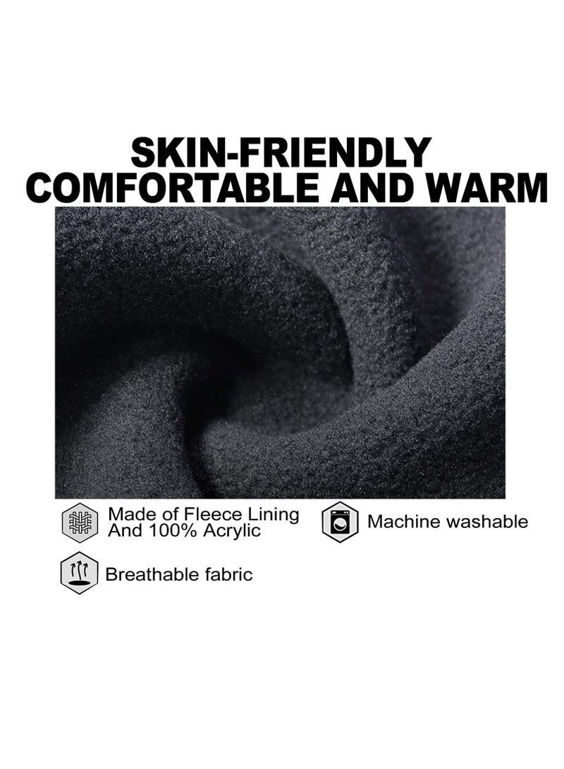 Generic Cycling Windproof Thermal Cap, Bike Thermal Hat, Cycling Helmet Liner, Running Windproof Beanie, for Cycling Motorcycle, Bike, Running (Black) - Image 5