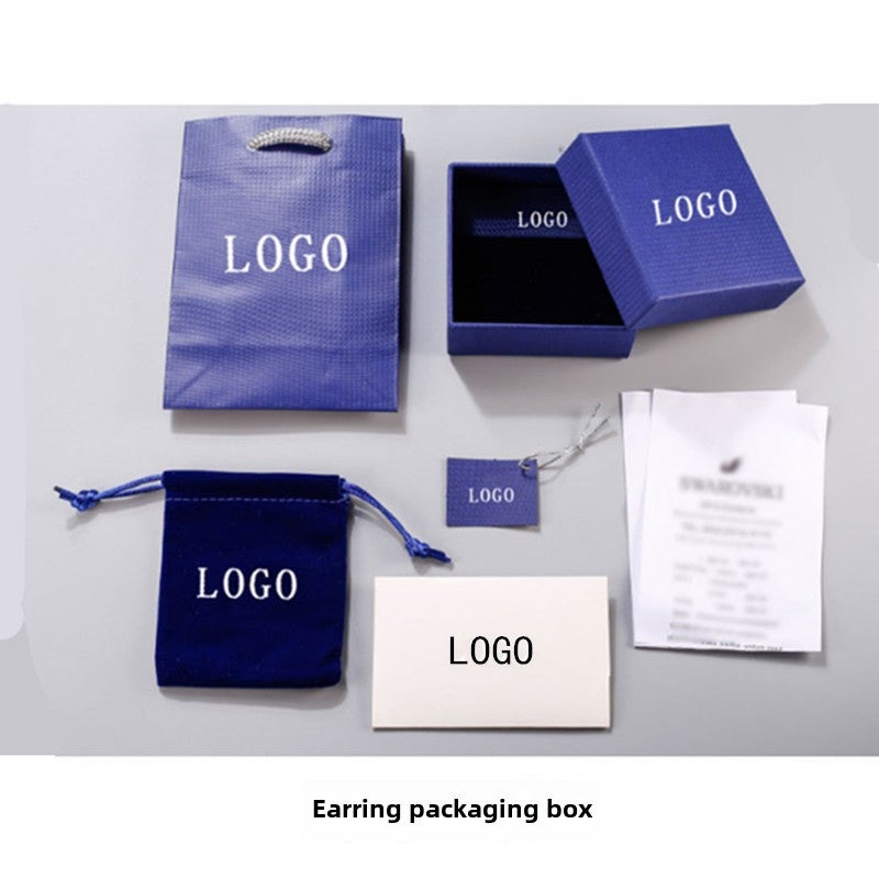 Generic Swarovski Jewelry Set Gift Box Ear Nail Box