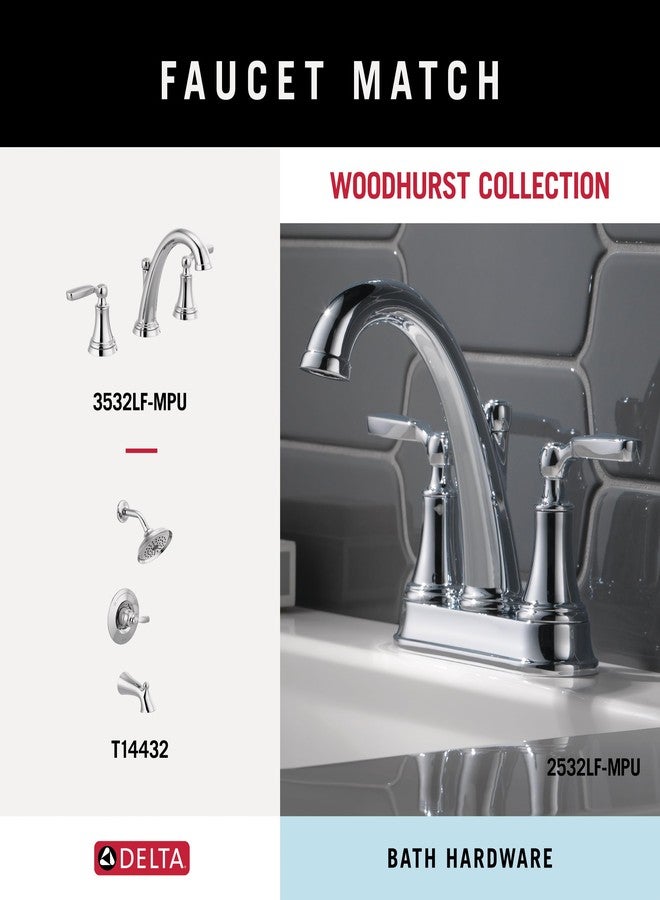 Delta Woodhurst (1-Pack) Toilet Paper Holder Polished Chrome Tissue Roll Holder for Bathroom Organization and Storage Pivoting Toilet Tissue Holder Wall Bathroom Accessories 73250 - Image 4