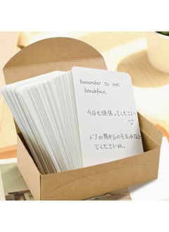 VANRA 300Pcs Blank Index Cards 3X5 Inches Note Cards Thick 110Lb Cardstock Flash Cards Unruled Study Cards For School Learning Office (White 300/Pack)  - Image 4