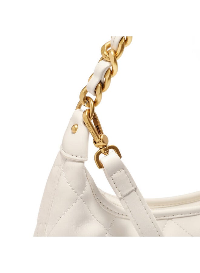 Belle [new Year Gift] Women's Handbag, 2025 New Style, Luxurious Chanel-style Chain Bag, Crossbody Bag X7206ax5, Beige - Image 4