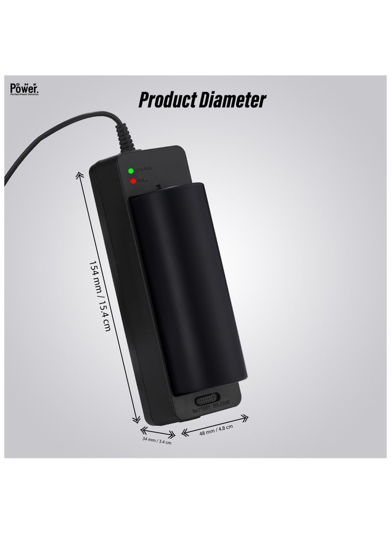 دي أم كيه باور محول شاحن DMK Power DMK-CP2LA متوافق مع طابعة الصور المدمجة Canon NB-CP1L NB-CP2L وSeLPHY CP100 إلى CP1300 من Canon - Image 4