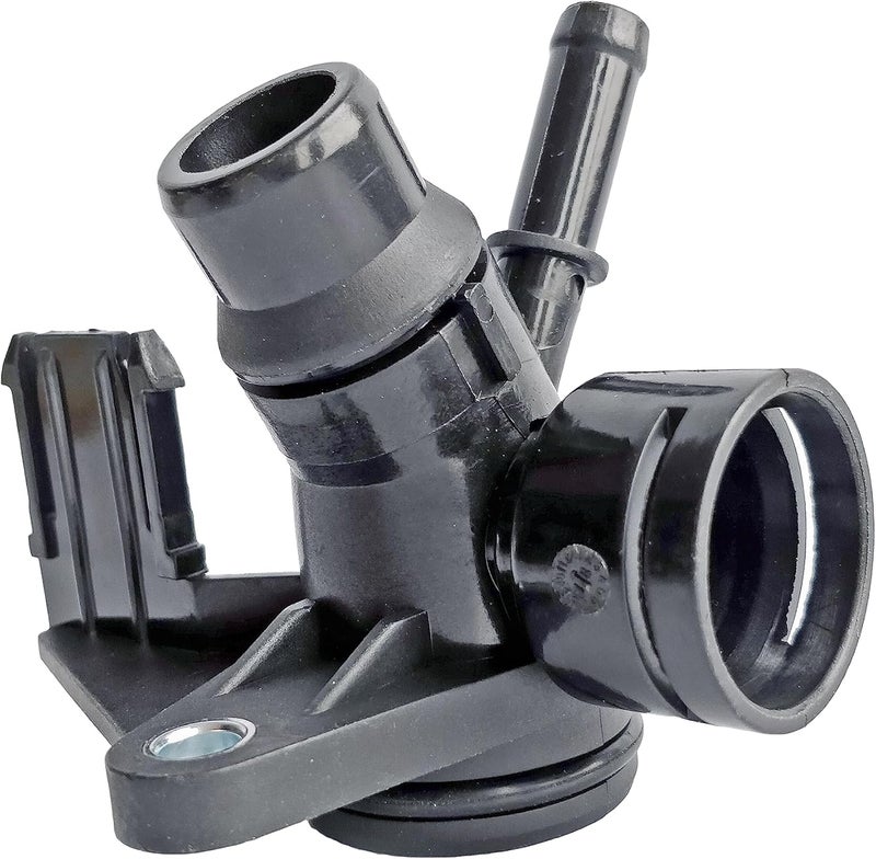 NATAFOX Water Outlet Coolant Flange Replacement For 2009-2017 Audi A4 Allroad A5 A6 Quattro Q5 2.0T - Image 1