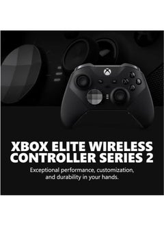 Neutral Xbox Elite Series 2 Core Wireless Gaming Controller – Black – Xbox Series X|S, Xbox One, Windows PC, Android, and iOS  - Image 1