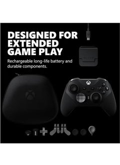 Neutral Xbox Elite Series 2 Core Wireless Gaming Controller – Black – Xbox Series X|S, Xbox One, Windows PC, Android, and iOS  - Image 5