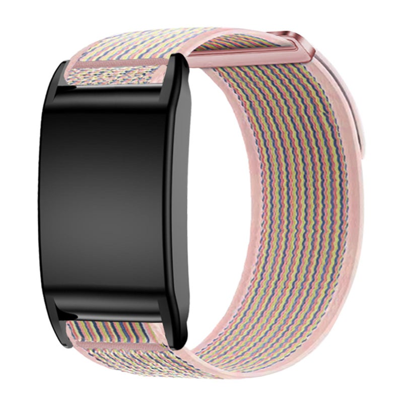 إيروريكس سوار ساعة Whoop 4.0 المصنوع من النايلون (لون رملي بودرة) - Image 1