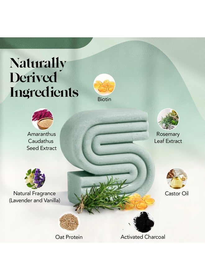 كيتش صابونة شامبو طبيعية مكثفة للشعر بخلاصة إكليل الجبل والبيوتين من كيتش | شامبو مقوي ومكثف لجميع أنواع الشعر، صنع في الولايات المتحدة الأمريكية، نباتي، خالٍ من البارابين وكبريتات الصوديوم والبارافين. - Image 5