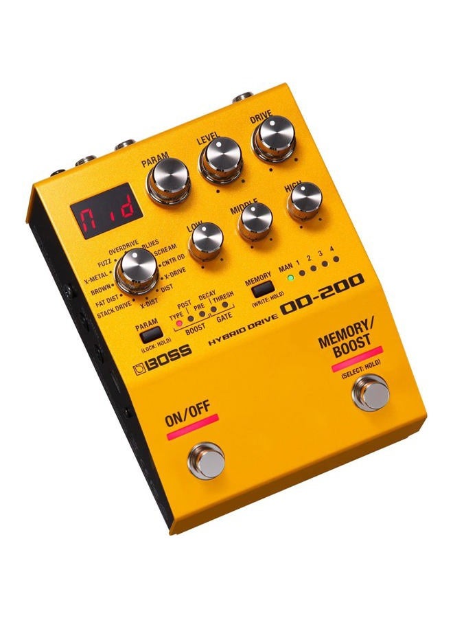 BOSS OD-200 Hybrid Drive Pedal for Electric Guitars - Image 1