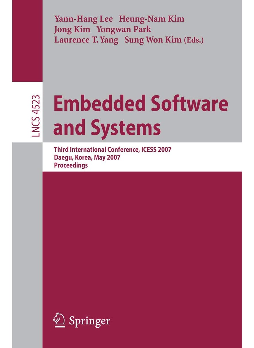 Embedded Software and Systems: Third International Conference, ICESS 2007, Daegu, Korea, May 14-16, 2007, Proceedings 