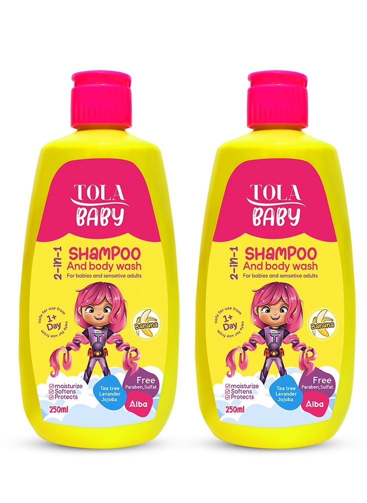Tola - Tola baby shampoo & body wash 1+1 - Image 1