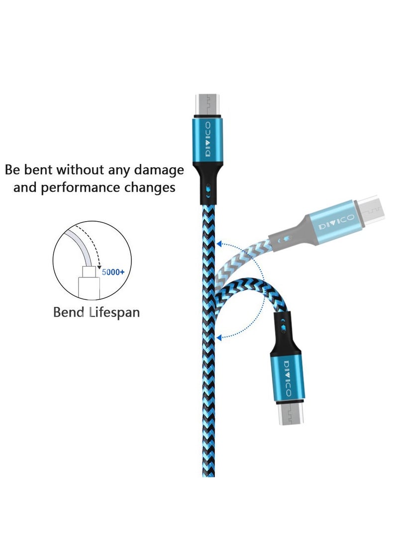 Micro USB Data Cable 3 Meter Copper Core Micro USB Mobile Charger Cable 5V 2.4A DIVICO C0005Vb3