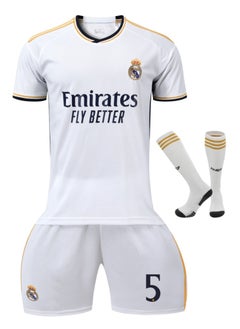 ماركة غير محددة بدلة رياضية لكرة القدم للأطفال من ريال مدريد للشباب  - Image 4