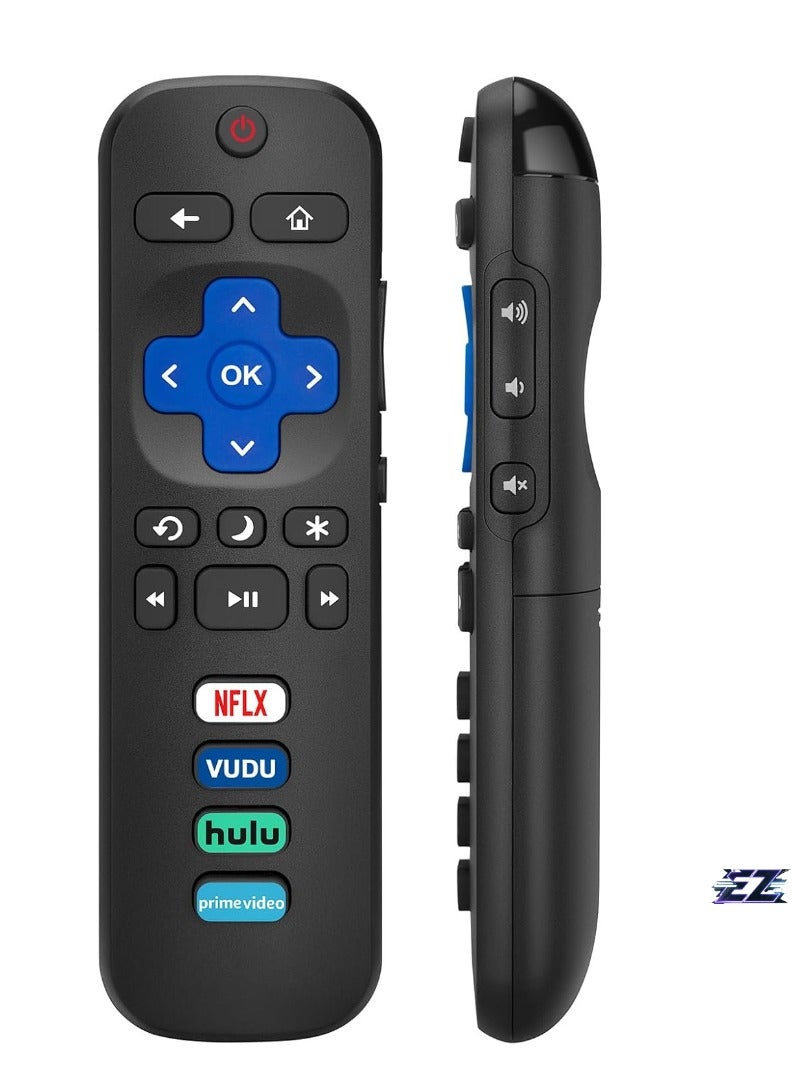 ELTRAZONE RC280 RC282 Replacement Remote Control for TCL Roku Smart LED TV with Buttons for Netflix, Sling, Hulu, Direct TV Now – With Battery - Image 2