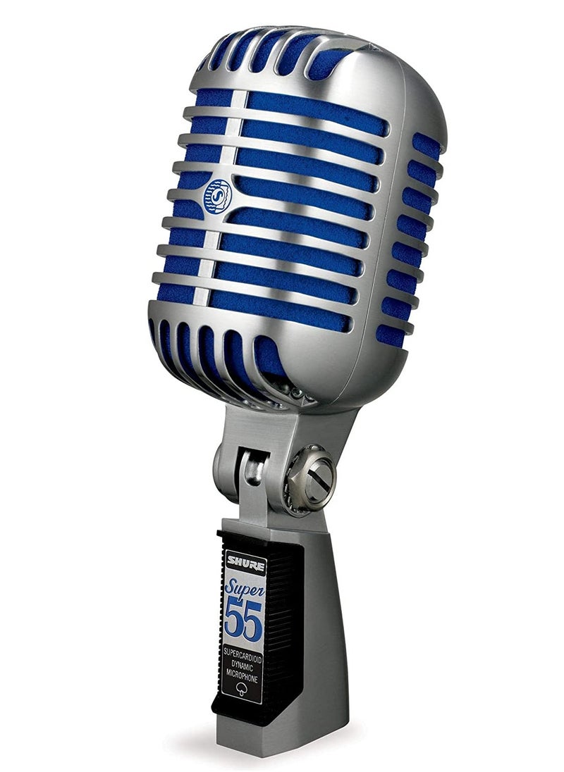 Shure - Shure Super 55-X Deluxe Classic Vocal Microphone Supercardioid Dynamic - Image 1
