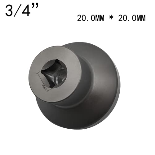 ZKTOOL Center Lock Wheel Nut Socket for Lamborghini Dani, 3/4 drive. anti-theft wheel socket, anti-theft screw socket socket. 470012257 Black - Image 4