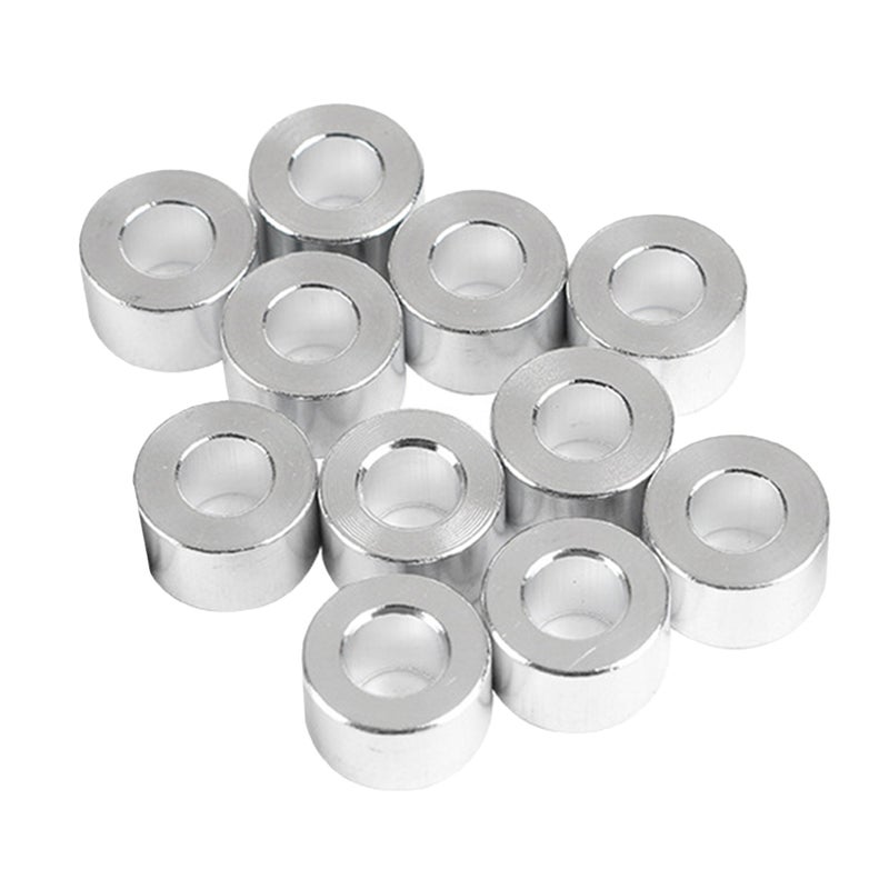 20 Pcs Aluminum Column Flat Gasket Bushings 6mm Aluminum Bushings Aluminum Barrier 3D Printer Accessories ( ) - Image 2