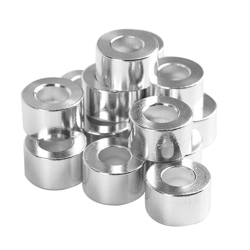20 Pcs Aluminum Column Flat Gasket Bushings 6mm Aluminum Bushings Aluminum Barrier 3D Printer Accessories ( ) - Image 3