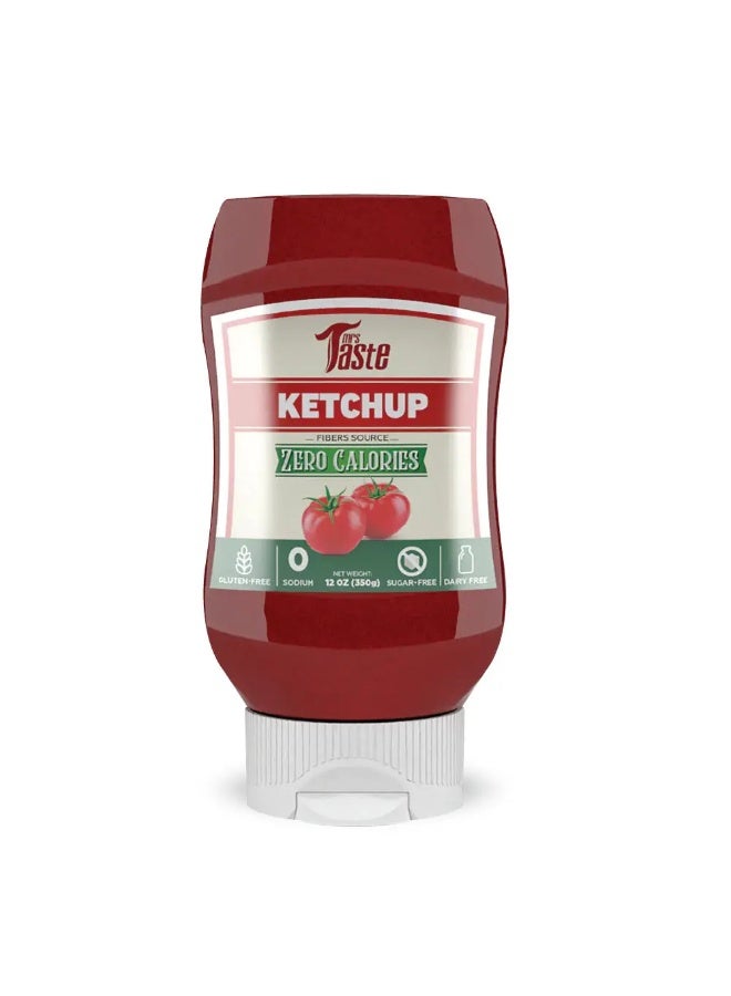 Mrs Taste Ketchup Sauce 350g | Sugar-Free Classic Tomato Ketchup - Image 1