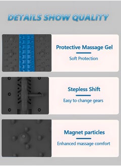 GROIC Back Stretcher, Spine Deck Back Pain Relief Products with Magnetic Acupressure Points, Adjustable Back Cracker, Spine Deck Back Stretcher Lower Back Pain Relief for Sciatica, Herniated Disc, Scoliosis  - Image 5