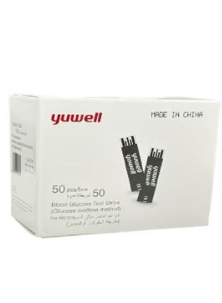 yuwell . glucose meter strips The box contains 50 strips