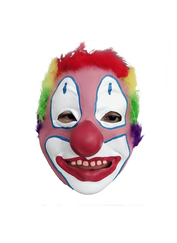 Clown Mask Funny Faces Makeup Ball Performance Props - Image 1