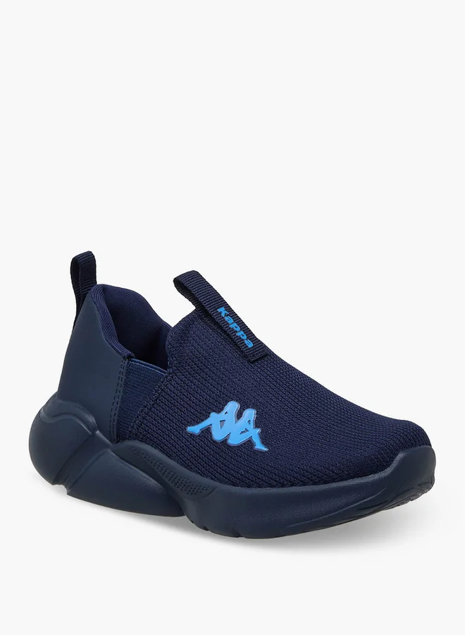 كابا Boys' Logo Detail Slip-On Sports Shoes with Pull Tab