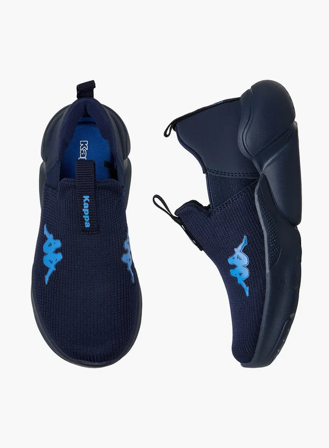 كابا Boys' Logo Detail Slip-On Sports Shoes with Pull Tab