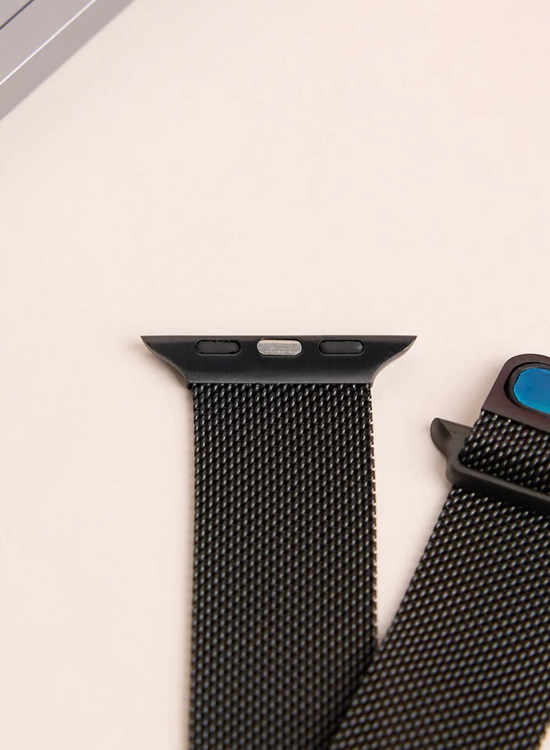 COCONUT LANE Magneticblackapple Watch Strap 38/40