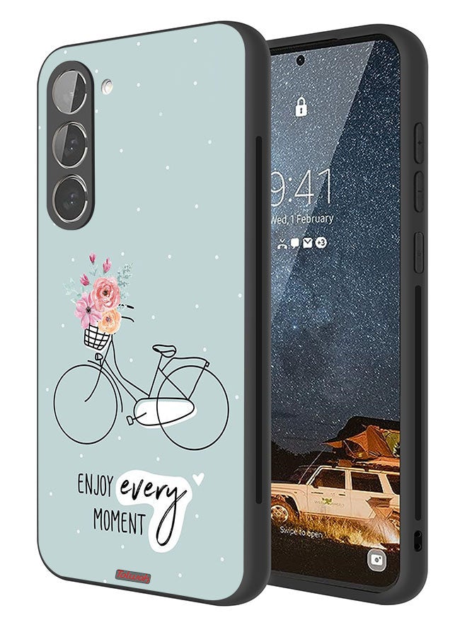 Tolwak Samsung Galaxy S23 Plus 5G Protective Case Cover Enjoy Every Moment - Image 1
