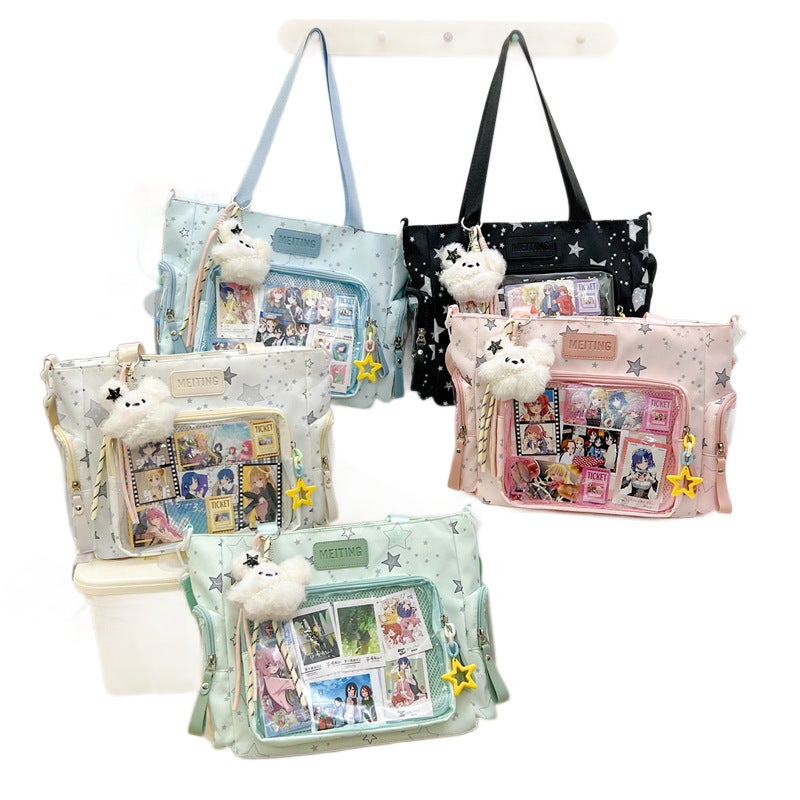2026 Spring Cute Student Shoulder Tote Bag - Image 1