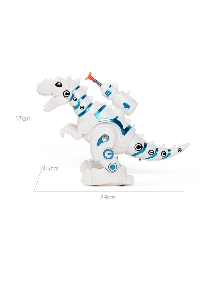 Jierle Electric Mechanical Dinosaur Walking Light Sound Effect Dinosaur Model Boy Children's Toy Gift Box-Specification:0839 Electric Mechanical Dinosaur  - Image 5