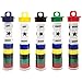 Ahoper Left Right Center Dice Game Prime Set Bundle with 3 Dices 30 Chips 5 Pack Round Tube Storage is Very Convenient for Travel Easy to Store Carry Around - Image 2